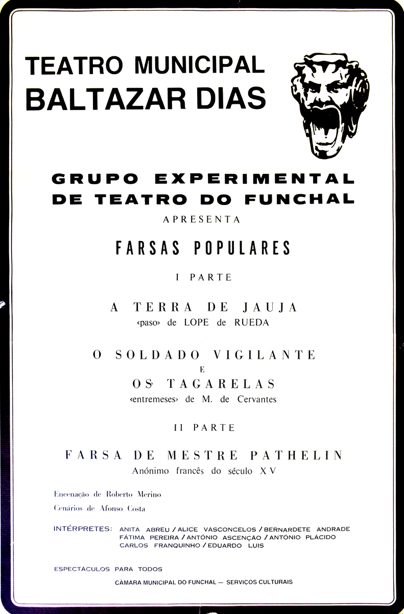 Produção 10 do Grupo Experimental de Teatro do Funchal